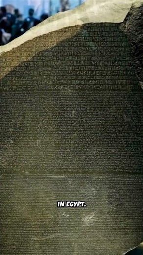 The Rosetta Stone: Key to Deciphering Ancient Egypt!