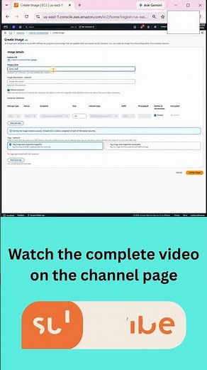 Create an Amazon Machine Image (AMI) of an AWS EC2 Instance in Just 1 Minute @sstechgrip2307