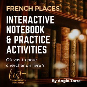 Places in French Interactive Notebook and Practice Activities