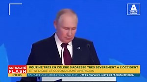#Vladimir Poutine dénonce le colonialisme américain 🇺🇸Dans un discours sans détour, le président russe Vladimir Poutine s’en est pris au “néocolonialisme occidental”, accusant les États-Unis de vouloir imposer leur domination sur le monde à travers la force, les sanctions, et l’ingérence politique👇 | Djitte Abdoulahad