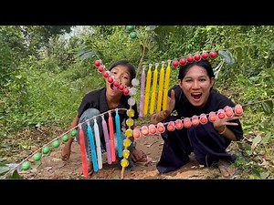 Survival Skills: SMART Ideas and USEFUL in Forest With Single Mom | Jungle Life