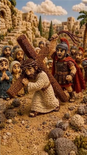A Paixão de Cristo como você NUNCA viu: Uma Obra de Arte em Crochê (Emocionante)