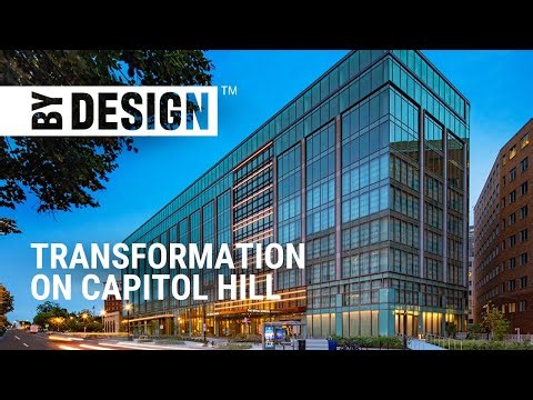 Transforming a tired office space - to an elevated hotel on Capitol Hill