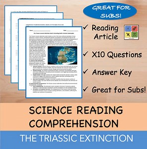 The Triassic Extinction Event - Reading Passage x10 Questions