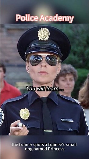 🚓 Police Academy Classic Academy Entrance Clip | Rookie Cadet Dreams Of Becoming Cop + Trainer Teas