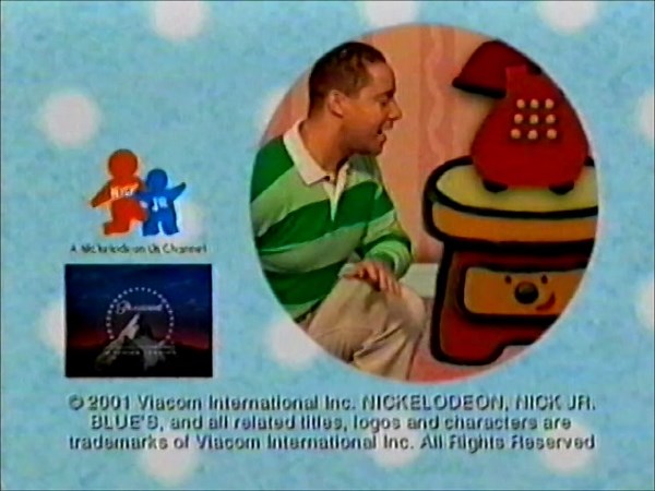Blue's Clues Rhythm And Blue (2001 UK VHS)