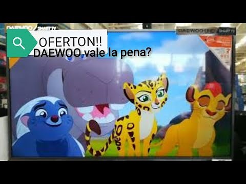 Daewoo pantalla 4k Review ofertón!! vale la pena??