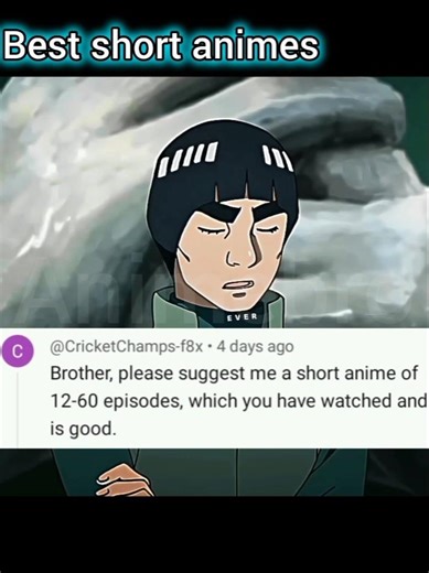 6 best short animes in 12-60 episodes #trending