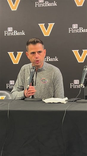 Hear what Florida basketball coach Todd Golden had to say following UF's win against Vanderbilt | Daily Commercial