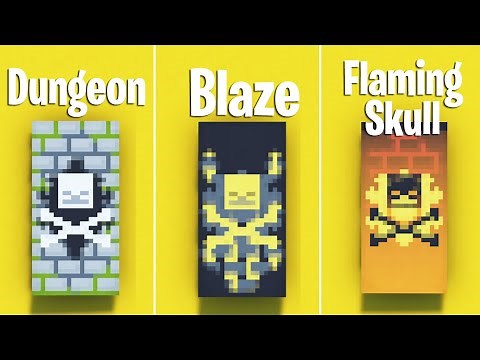 TOP 7 Cool Banner Designs in Minecraft (Tutorial) #11