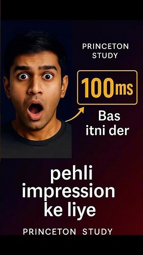 100 Milliseconds: Why People Reject You Before You Speak - Princeton Study