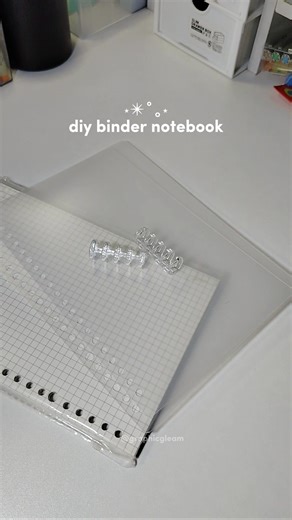 perfect alternative for a binder notebook! #diybindernotebook #fyp