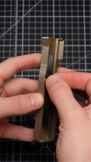 3D Printed OTF Knife #3dprinted #makerworld #bambulab | Cartyski