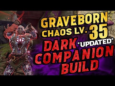 (UPDATED) CHAOS 35: DARK COMPANION Graveborn/Spore Warden Build! - Tiny Tina's Wonderlands!