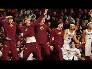 Highlights: Minnesota Basketball Knocks Off #20 Michigan in OT