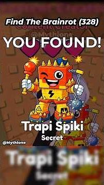 How To Get Trapi Spiki | Find the Brainrot ROBLOX