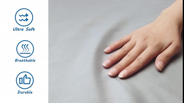 Nap Mat Sheet 10 Pcs, 24" x 48" x 4" Preschool or Day Care Rest Mat Sheet for ECR4Kids and KinderMat, Super Soft and Breathable Microfiber Baby Sheet for Boys and Girls, Gray