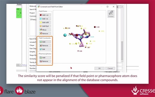 在Flare里用BLAZE进行基于场的虚拟筛选
