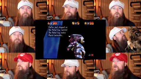 Super Mario 64 - Metal Mario acapella!