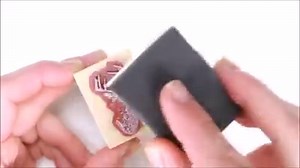 Easy DIY Minc Stamp Pad! (full video here - https://www.youtube.com/watch?v=Rm4fcrS4EK0) - Jen Evans | Heidi Swapp