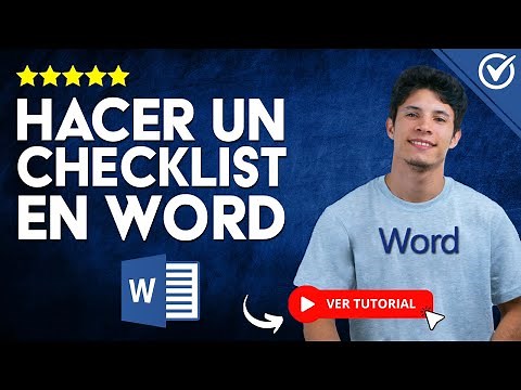 ¿Cómo HACER un CHECKLIST en Word? - ✅ Lleva el Orden de tus Pendientes ✅