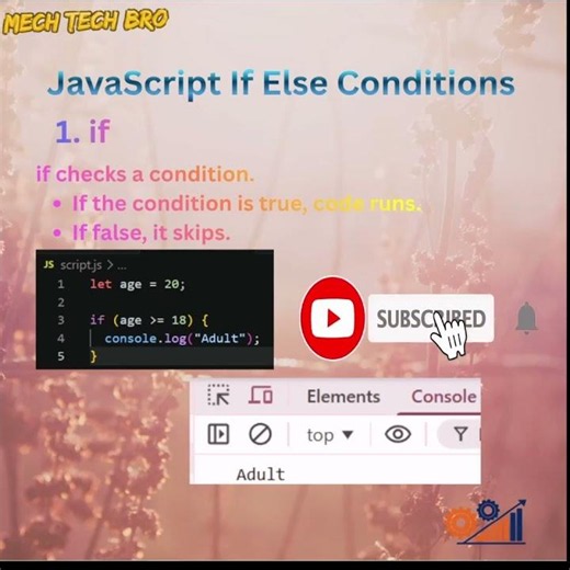 ⚡ What is an If Statement in JavaScript?