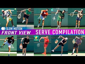 Explosive Serve | Slow-Mo Compilation [Front View] [2025]