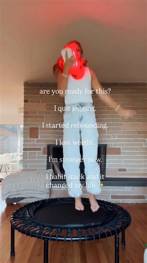 Meg Kilcup, PharmD, IHP on Instagram: "yep I STOPPED JOGGING 👀 I read that jumping for even just *ten* minutes can give you the same health benefits as jogging for 30 minutes — whaaaat?! I literally said sign me up and stopped running. I’m all about efficiency + health :) guess what happened? I quit dreading working out (now I look forward to it — my body just wasn’t loving jogging anymore), I lost weight, I got stronger and I can tell I’m more detoxed now 🙌 Have you started rebounding? I wish