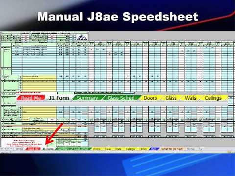 Instructions for ACCA Manual Jae Speedsheet