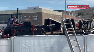 2.6K views · 34 reactions | Work to remove the historic Comet from Port Glasgow town centre has started. Plans to commemorate the iconic replica are being developed in partnership with the town's regeneration forum. Read more: https://bit.ly/3ZIiSoV | Greenock Telegraph | Facebook