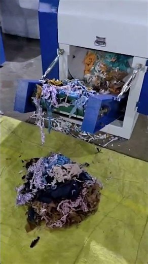 Terron India | High-Performance Fabric Shredding Machine | Shredding Machine | Textile Waste |