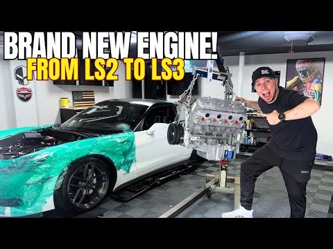 Installing a CRATE Engine on my project car!