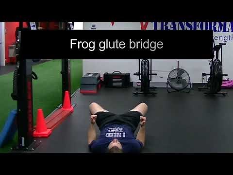 Frog Glute Bridge
