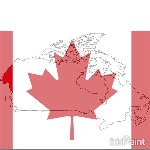 Drawing Map Of Canada 🇨🇦 | #drawing #art #drawingtutorials #shorts