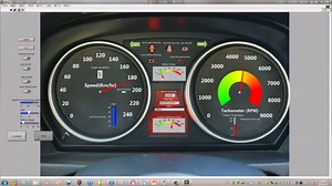 LabVIEW设计车载仪表