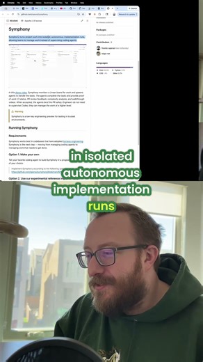 Symphony AI: The Future of Autonomous Coding Agents #shorts