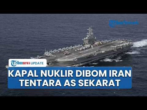 Tentara AS Sekarat seusai Kapal Induk Nuklir USS Abraham Lincoln Dihantam Rudal Qader Iran