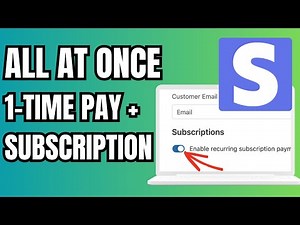 How to Use Stripe Subscriptions and One-Time Payments Simultaneously Updated