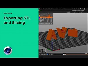 3D Printing: Exporting STL and Slicing