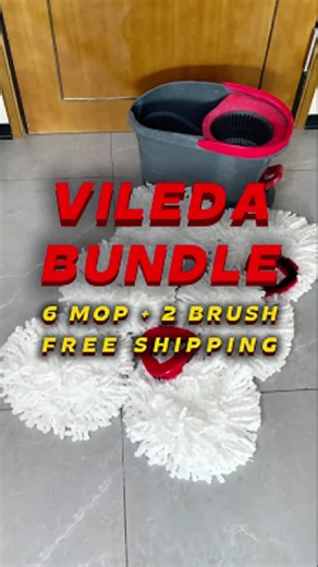 If you have an Vileda, you should know this!🤫🧼 #scrub #vileda #cleantok #mopping #mophead