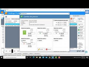 Cambiar el Precio de un Producto