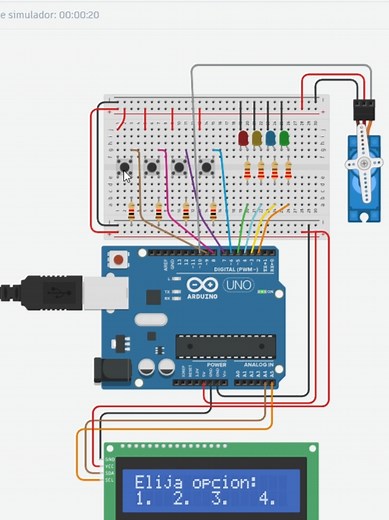 Crea un Menú de Opciones con Arduino