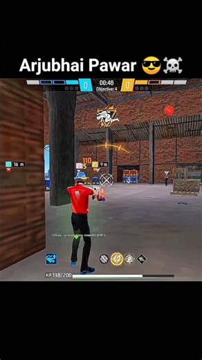 Arjubhai Pawar 😎☠️ Free Fire Shorts Video Comedy 😁