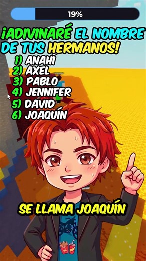 ¿SOBREVIVIRÁS a la PARTE 2 👁️🚫 Si digo el nombre de tu HERMANO #roblox #misterio