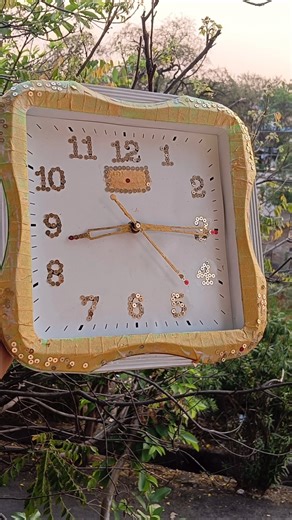 Old Clock Transformation 😍 | DIY Wall Clock Makeover | Waste to Best Idea #clock #diy