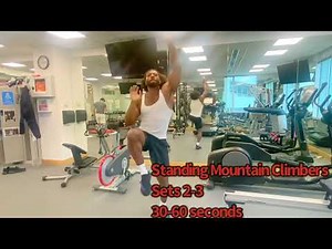 Standing Mountain Climbers - Silent Demonstration