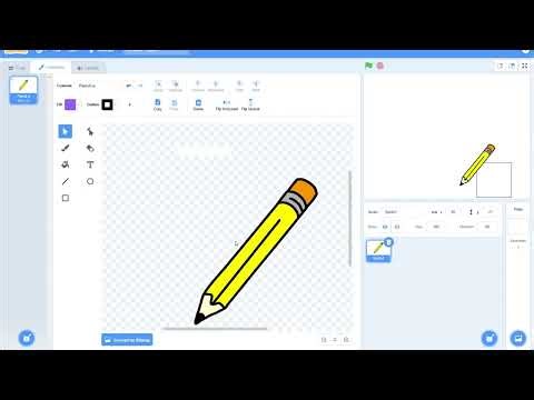 Scratch Pen Tool Tip | Fix Center Point Drawing Problem (Easy Trick)