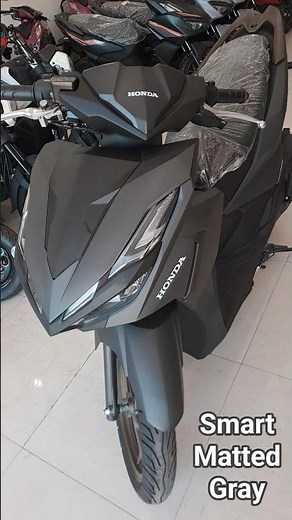 Latest Honda Click125i Smart Matted Axis Gray #gamechangerupgrade #click125i #click125 #click125v4