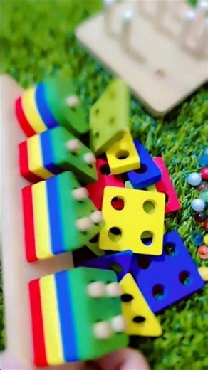 Colorful Blocks Tower Build & Crash - So Satisfying!"