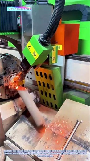 Precision Pipe Cutting: The Laser Pipe Cutting Machine in Action